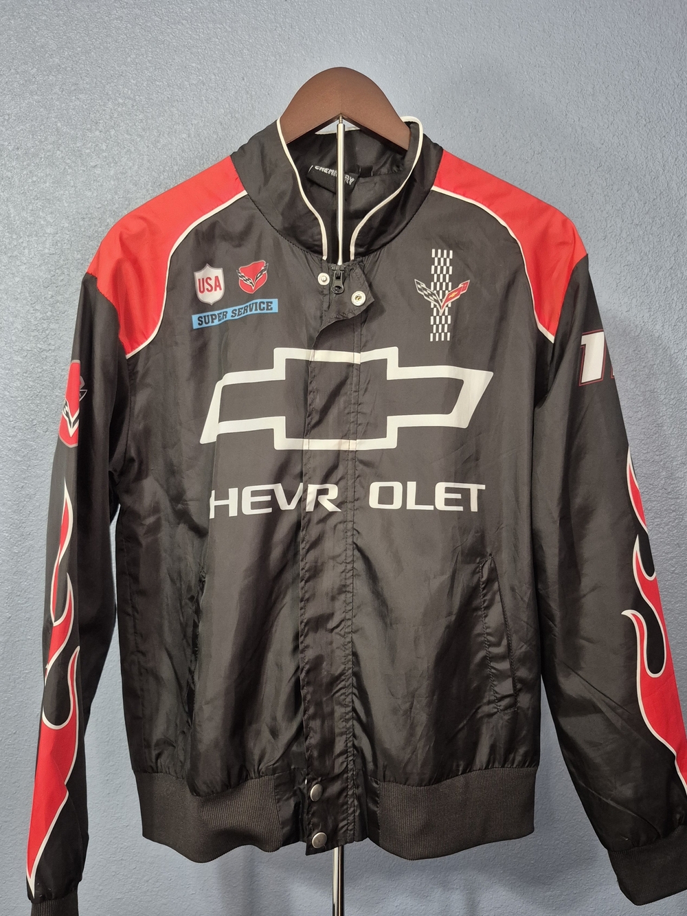 Chevrolet Men's Color Block Jacket Size Medium